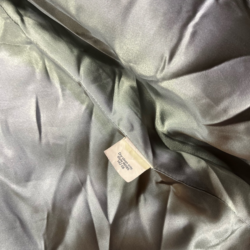 J. Crew Black Wool Trench Peacoat Coat Jacket Button Detail - 4 - Picture 7 of 9